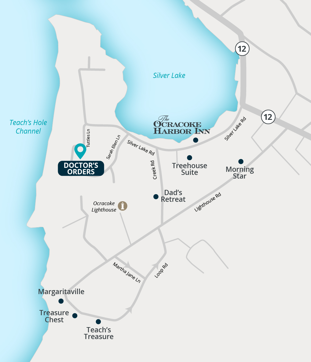 doctors orders map location